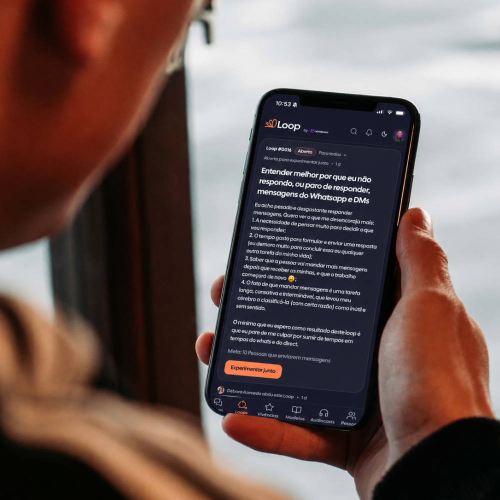 Loop criado para acompanhar um desafio real e registrar seu progresso
